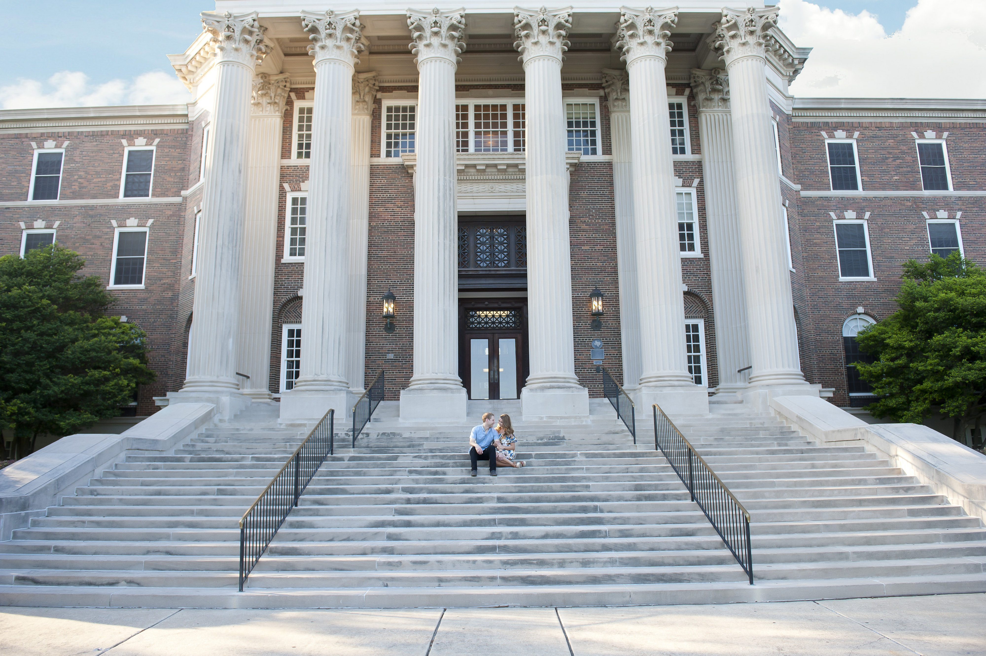 Couple on Stairs