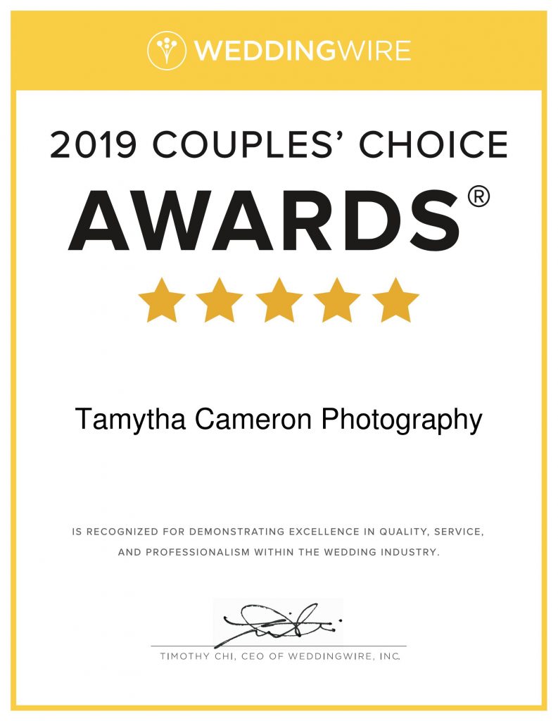Couples Choice Awards 2019 Certificate