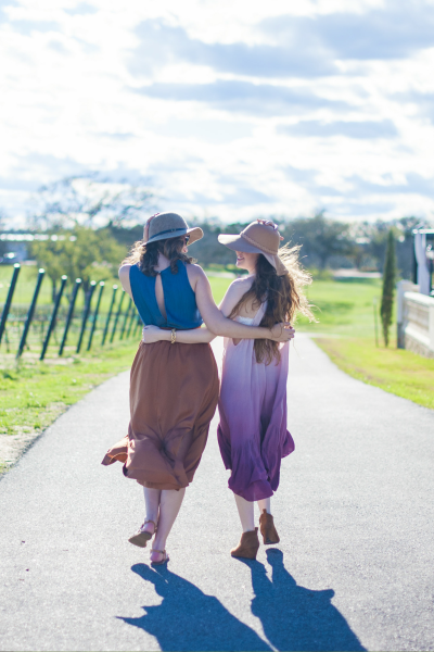 Girlfriend Portrait Outdoors